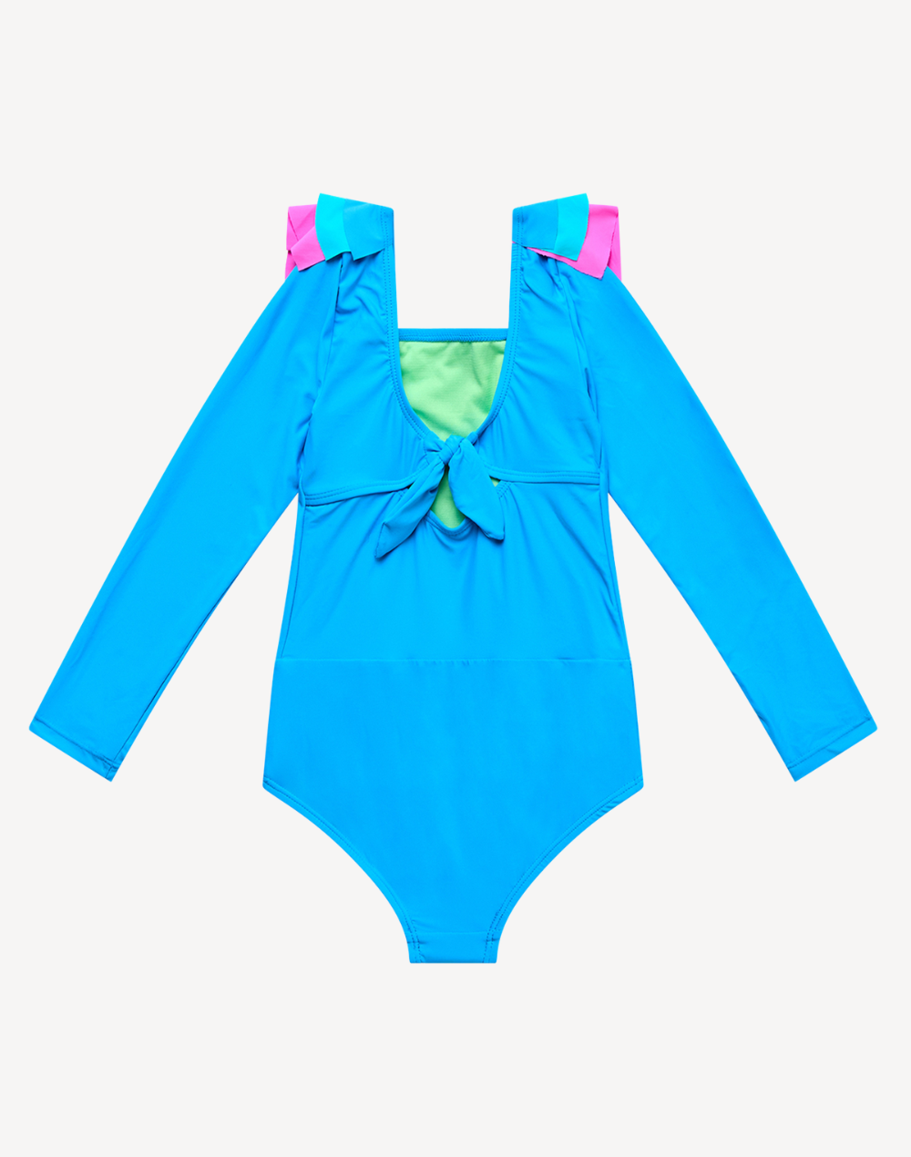 Toddler Girls Sunsets Long Sleeve One Piece Swimsuit