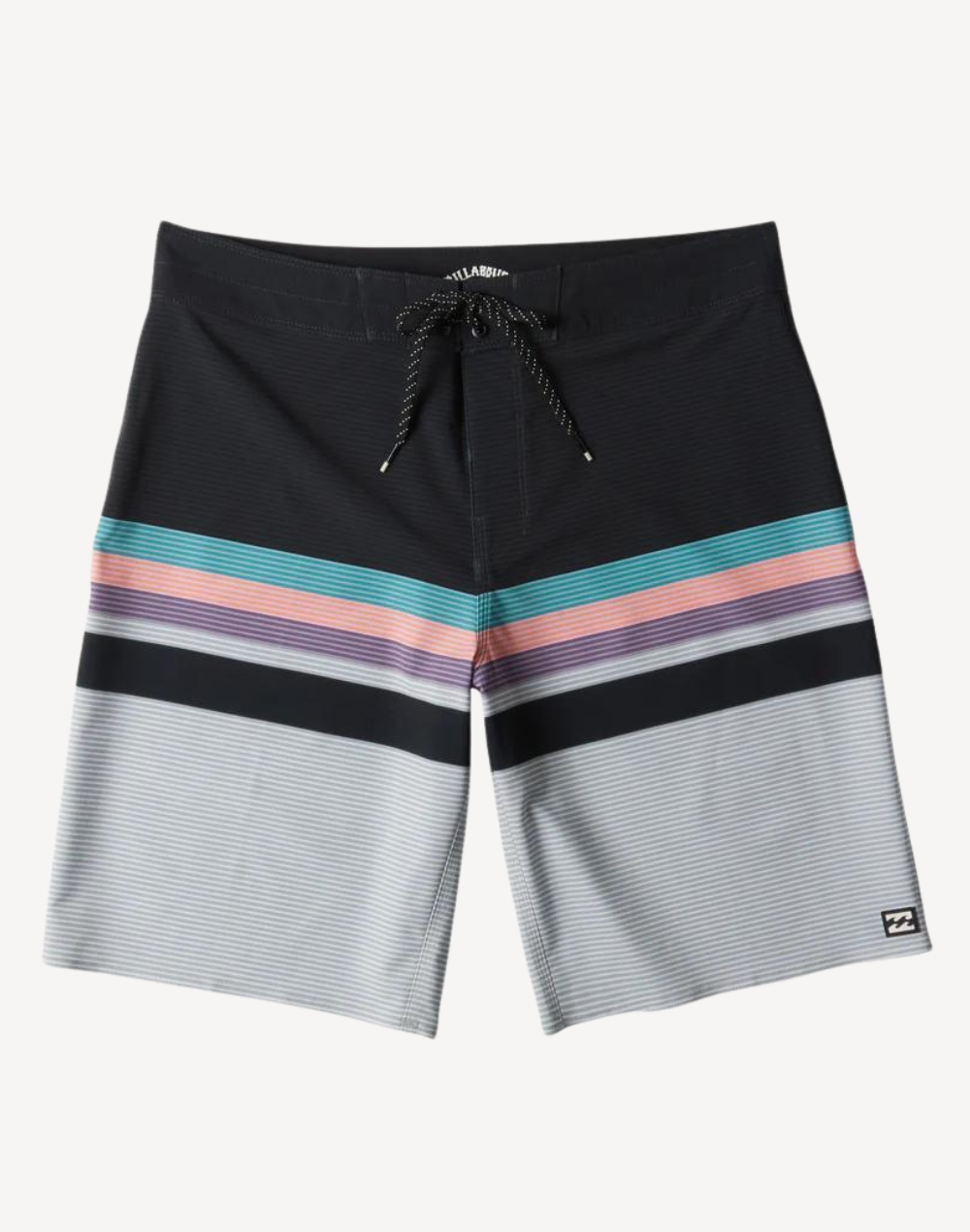 All Day Stripe Pro 20" Boardshort#color_all-day-stealth