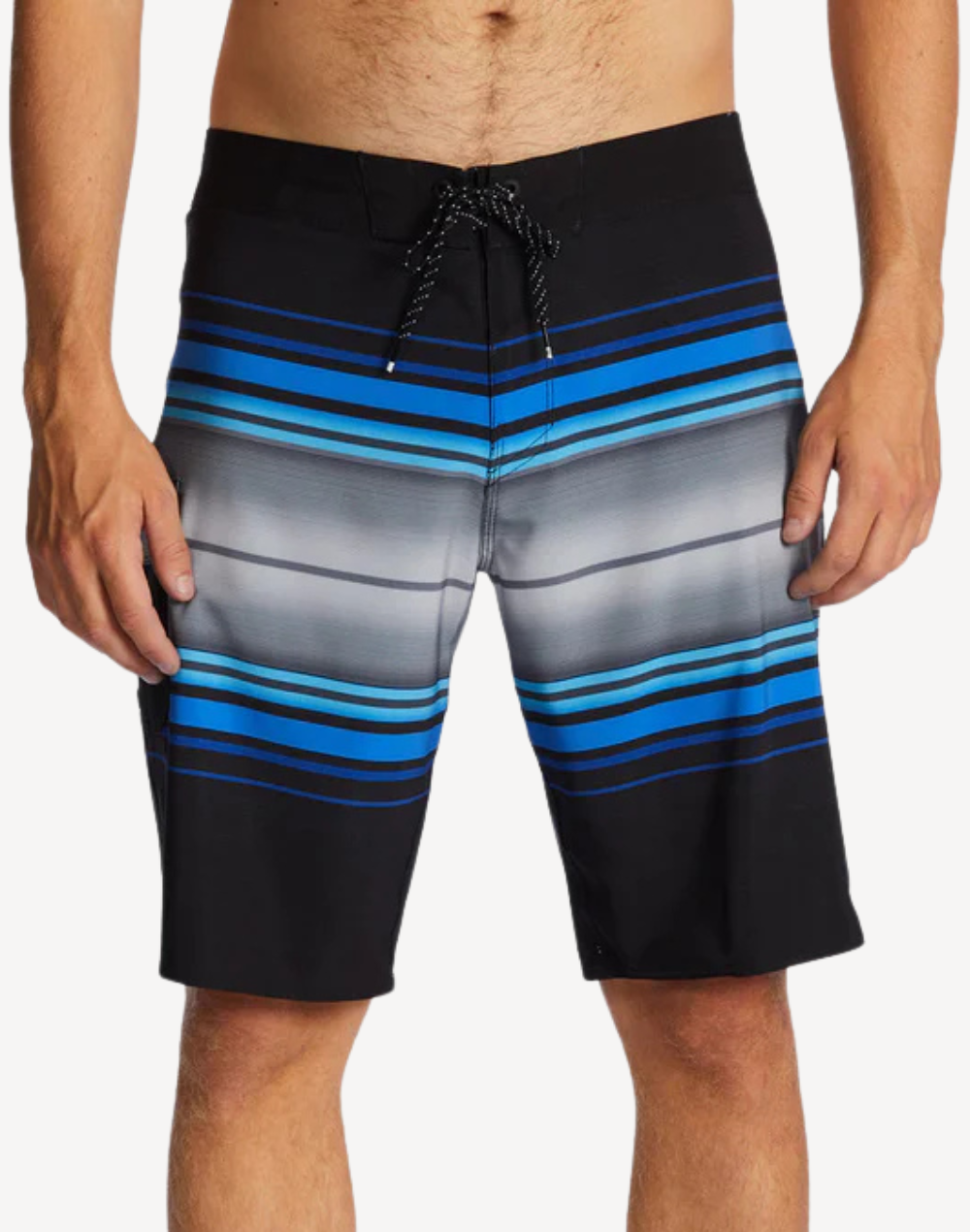 All Day Stripe Pro 20" Boardshort#color_all-day-black-pro