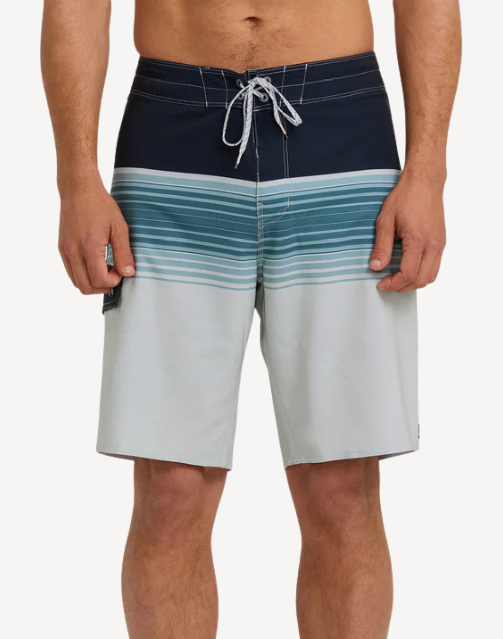 All Day Stripe Pro 20" Boardshort#color_all-day-wisp-blue