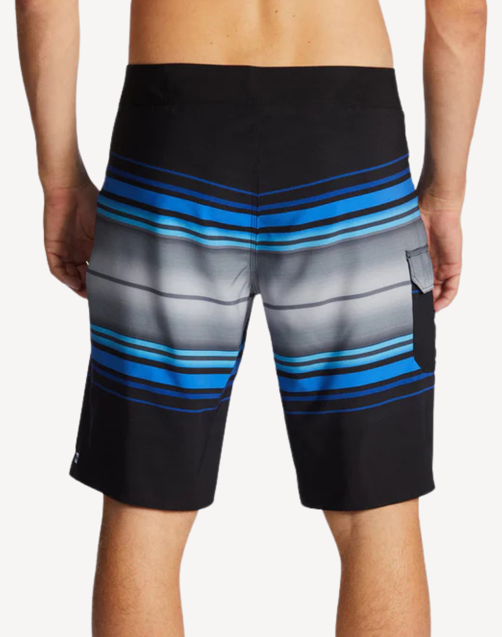 All Day Stripe Pro 20" Boardshort#color_all-day-black-pro