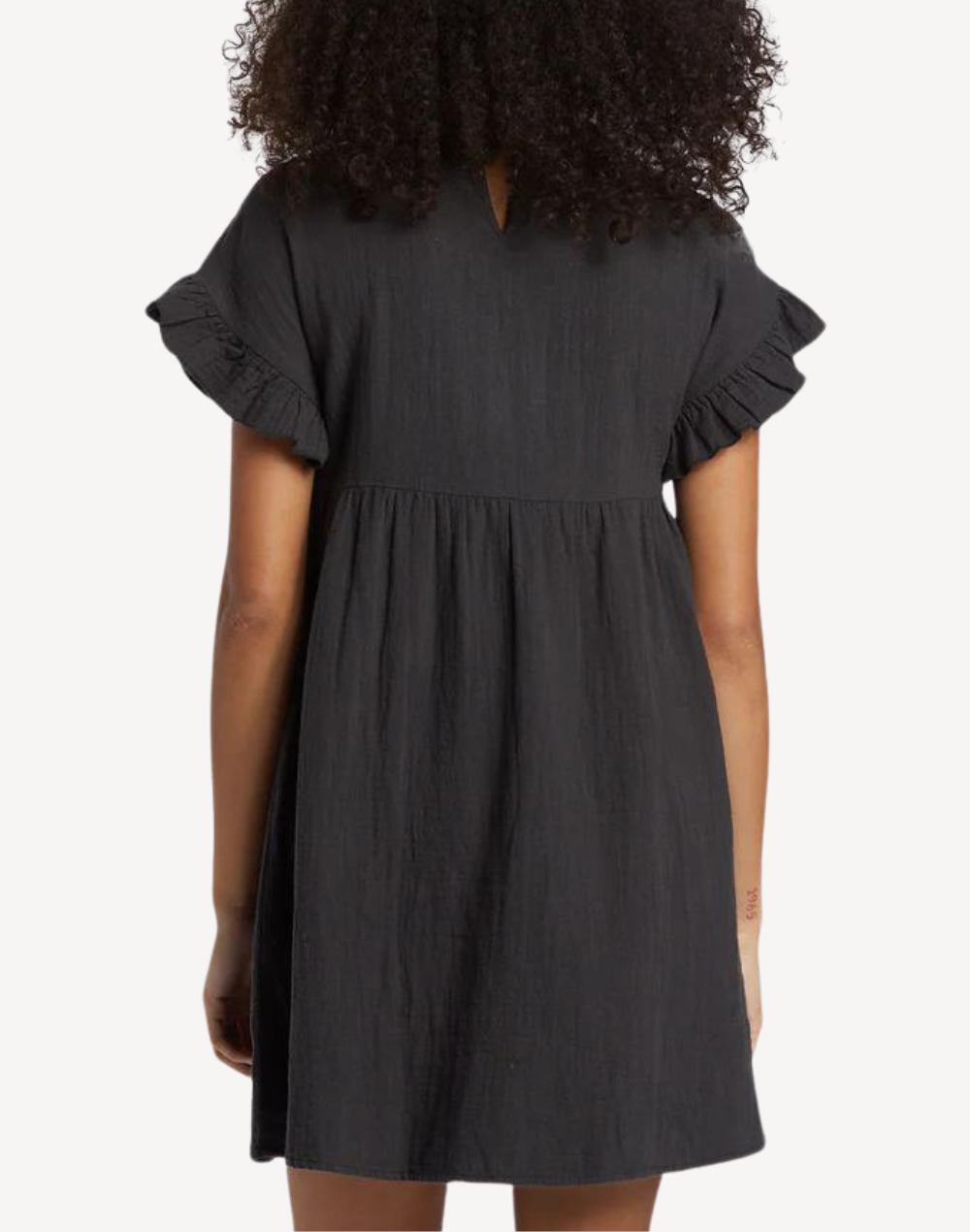 So Breezy Short Sleeve Dress#color_breezy-black-sands