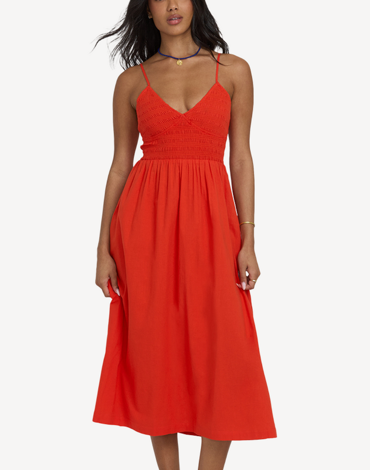 Such A Trip Midi Dress