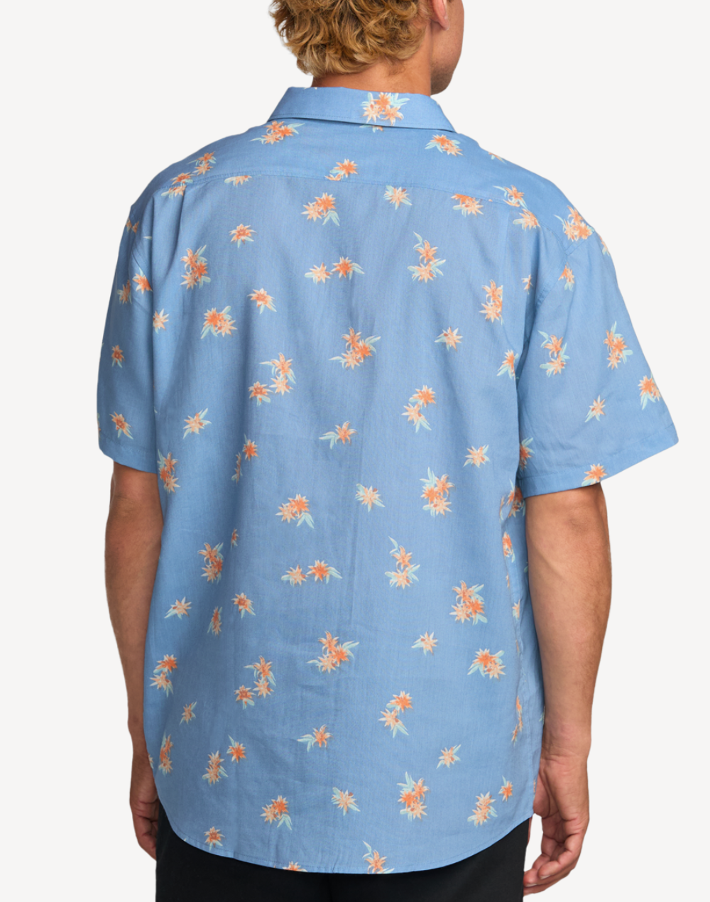 Sundays Mini Short Sleeve Shirt#color_sundays-carolina-blue
