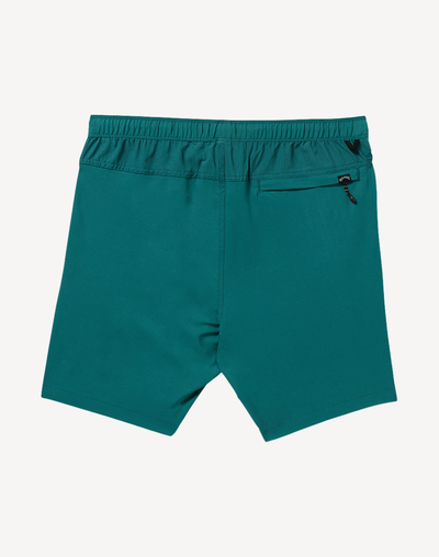 Surftrek Elastic 17" Hybrid Swim Trunk#color_surftrek-metal-grey