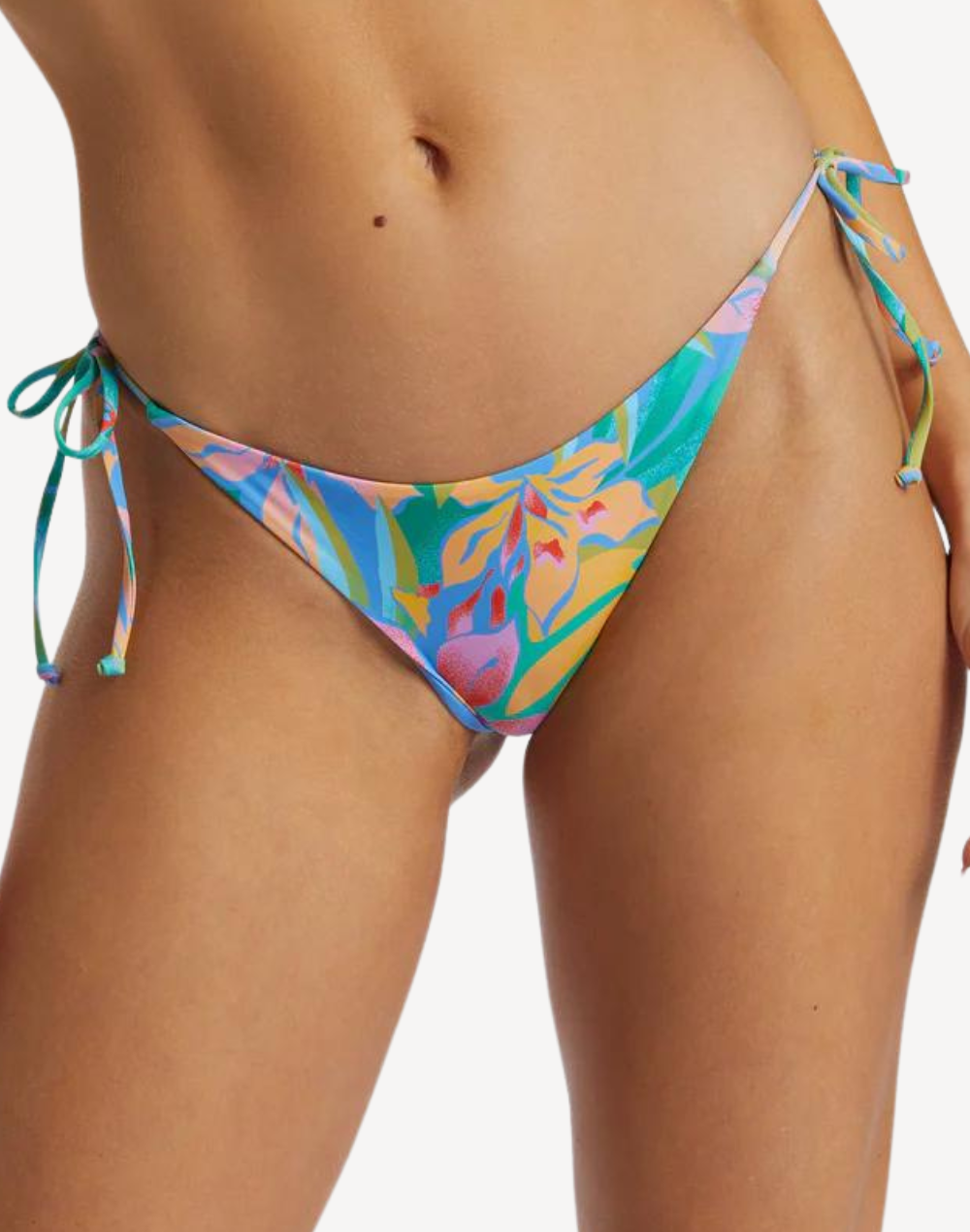 Tropic Daze Tie Tanga Bikini Bottom#color_tropic-daze-multi