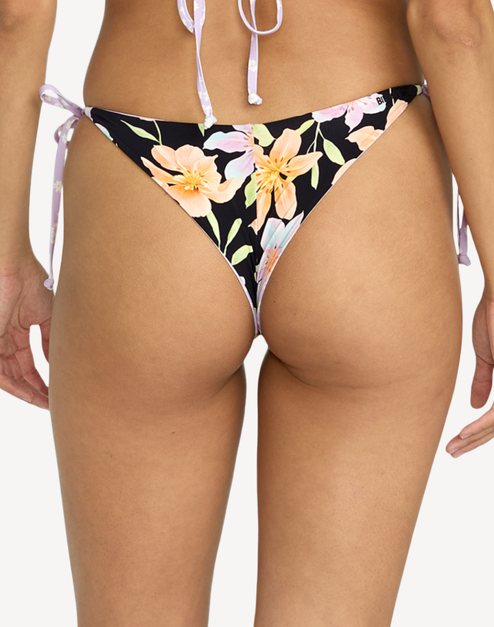 Twin Sol Reversible Tie Side Tanga Bikini Bottom