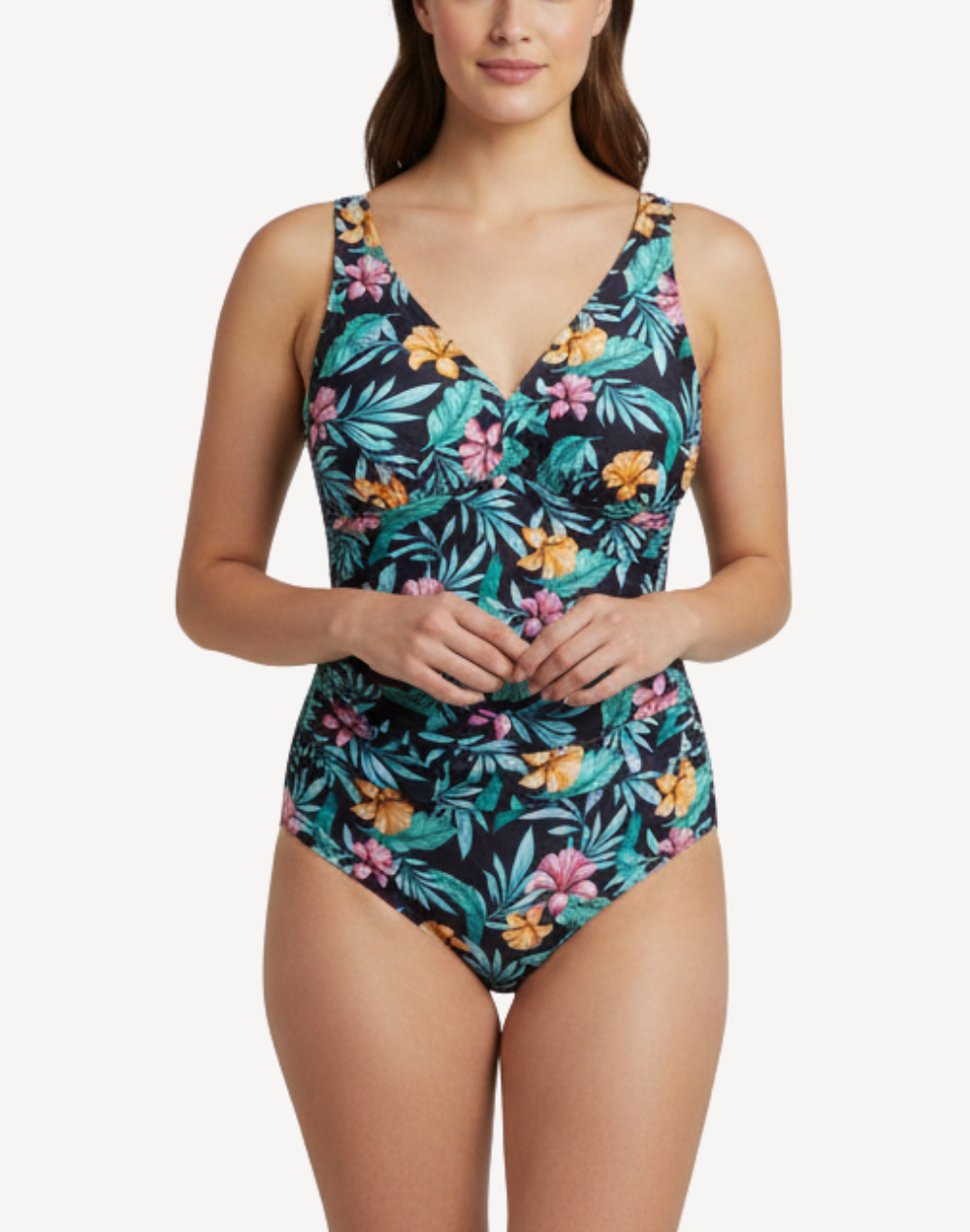 Brise Des Iles D/DD Sculpting One Piece Swimsuit#color_brise-des-iles-navy