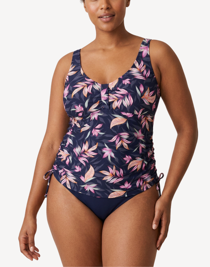 Leaves D/DD Cup Tankini Top