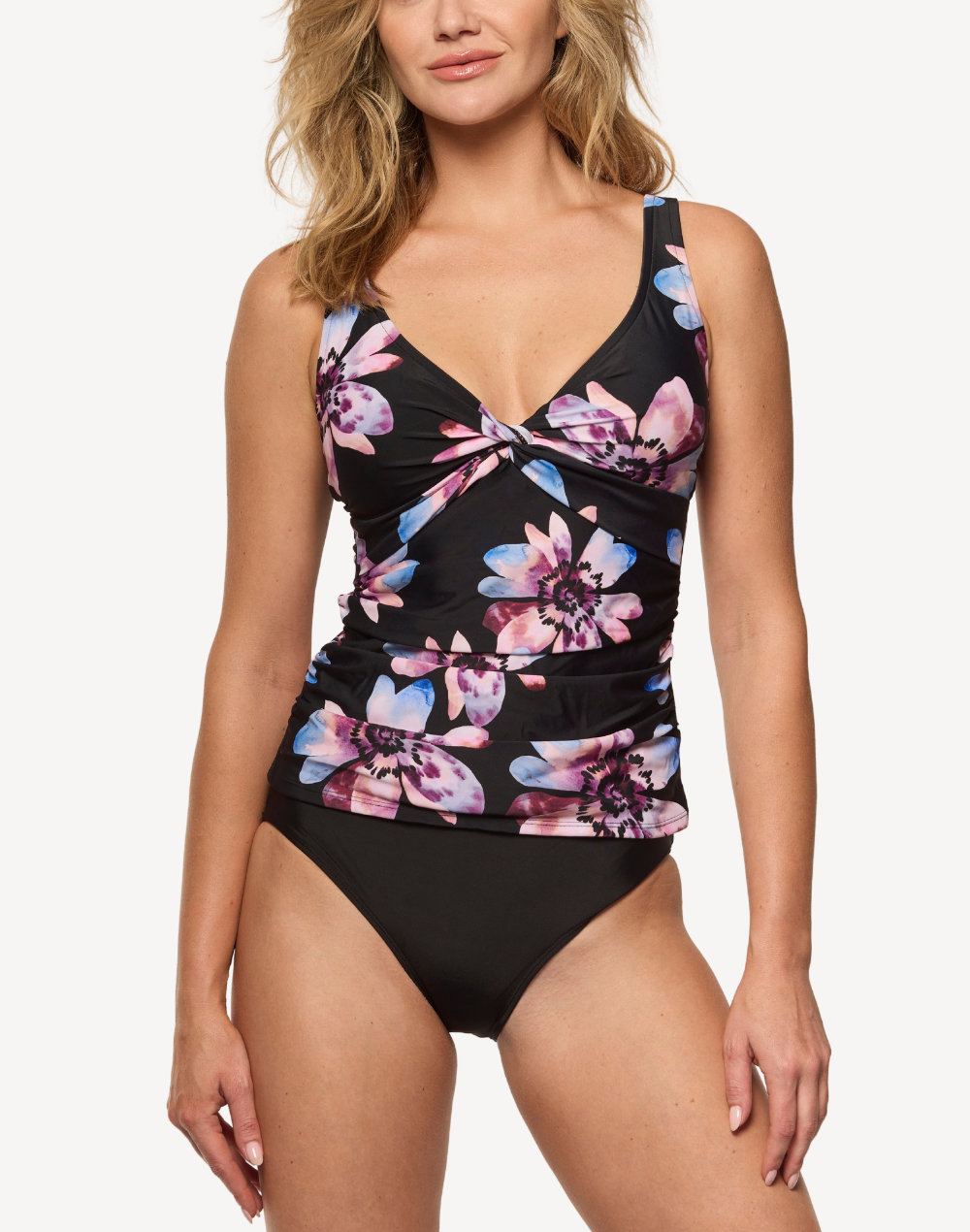 Watercolour Flower Multifit Tankini Top