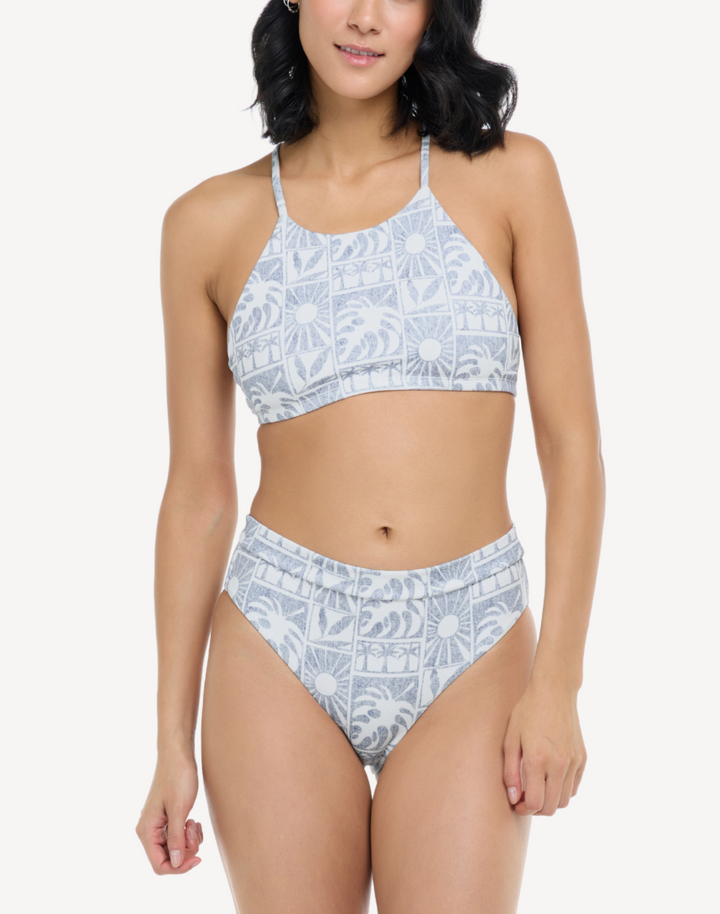 Serene Alesha High Neck Bikini Top
