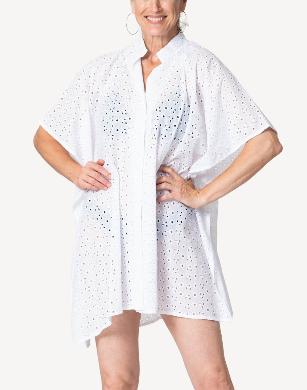 Belvedere Point Big Shirt Cover Up