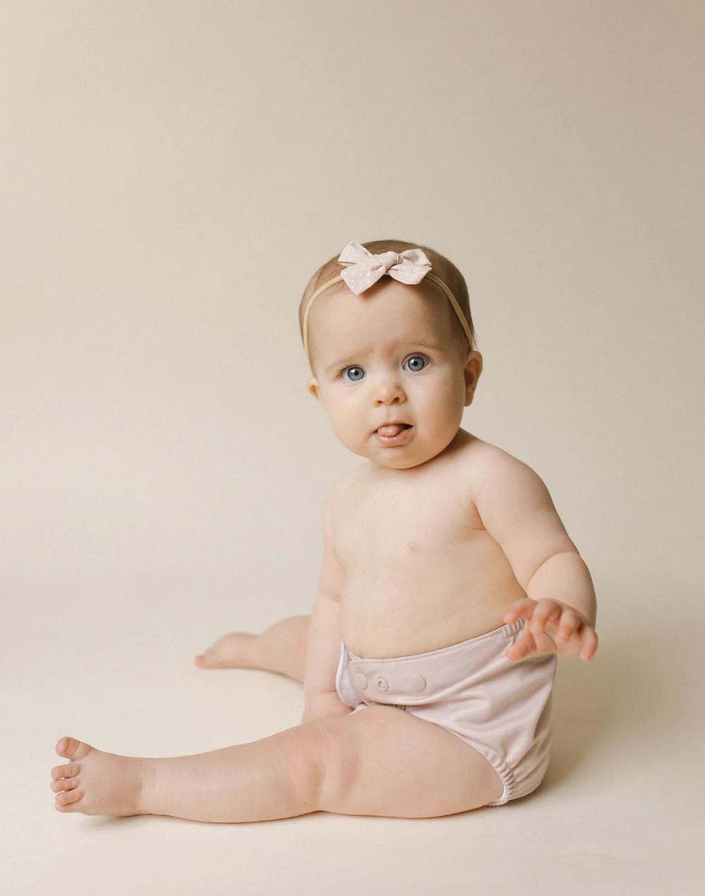 Resusable Swim Diaper#color_swim-dusty-rose