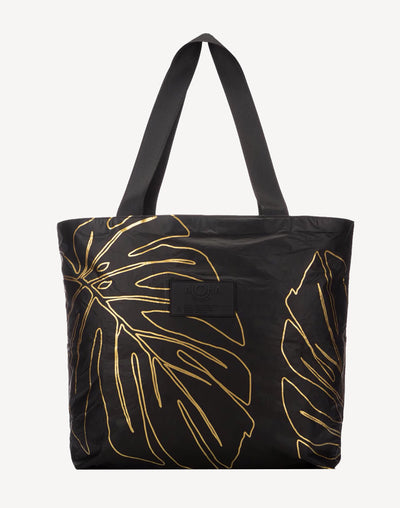 Lanai Day Tripper Bag#color_lanai-gold-on-black