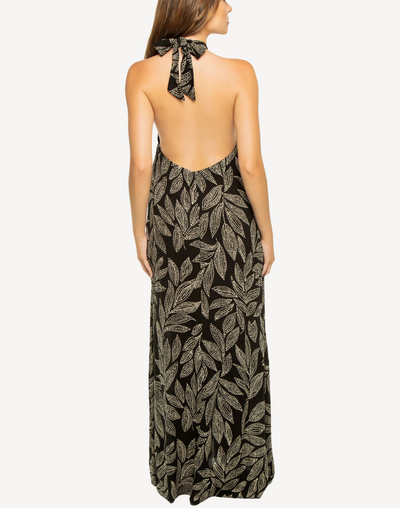 Galit Halter Maxi Dress#color_galit-black-cartagen