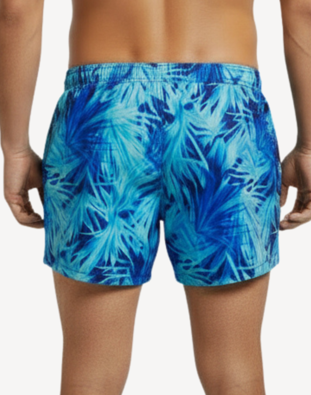 Floral Beach 14" Swim Trunk#color_floral-beach-blue