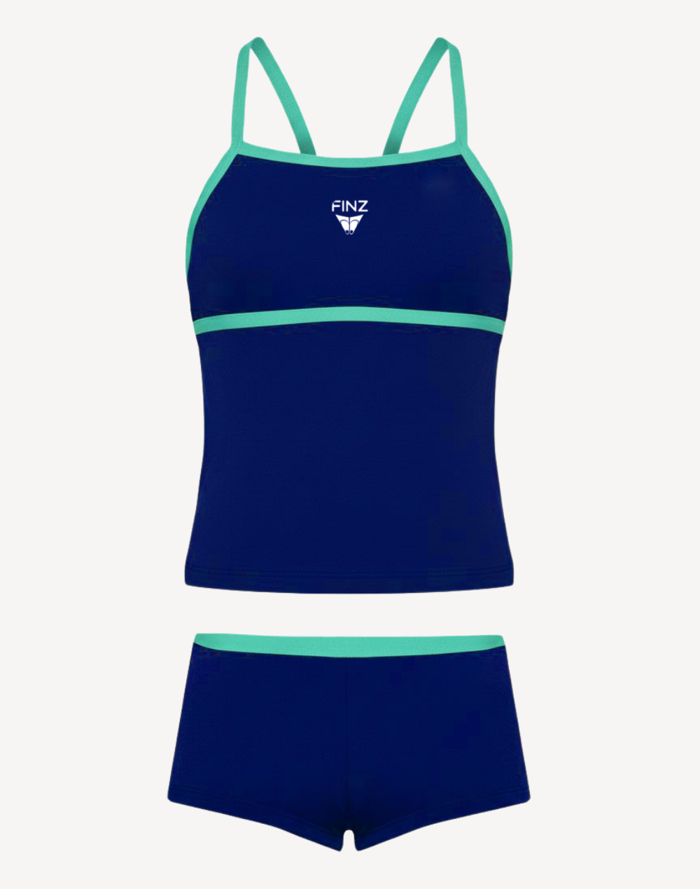 Girls Polyester Tankini Set