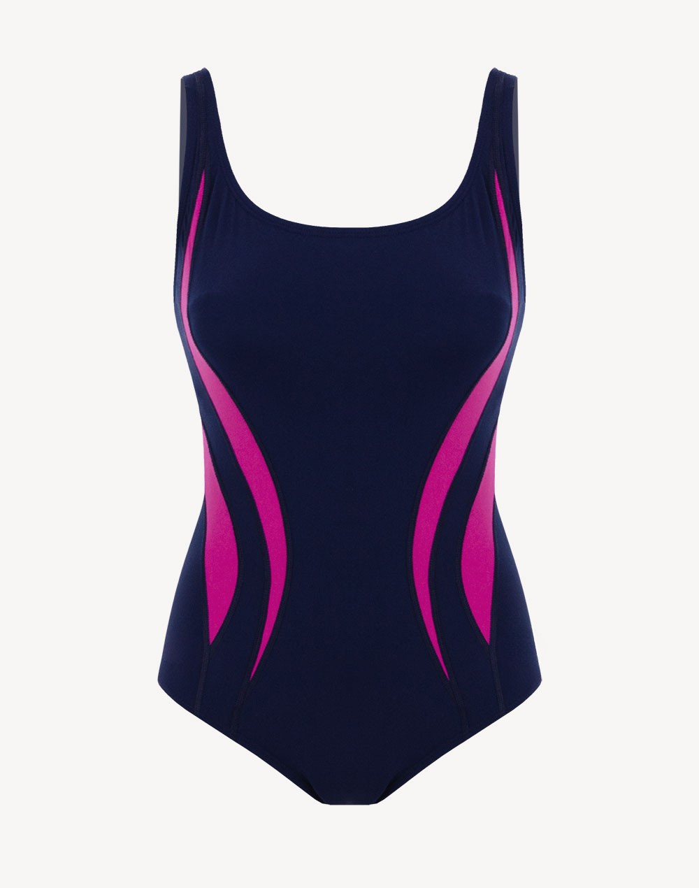 Finz Ladies Vee Front E/F 1 Piece Swimsuit