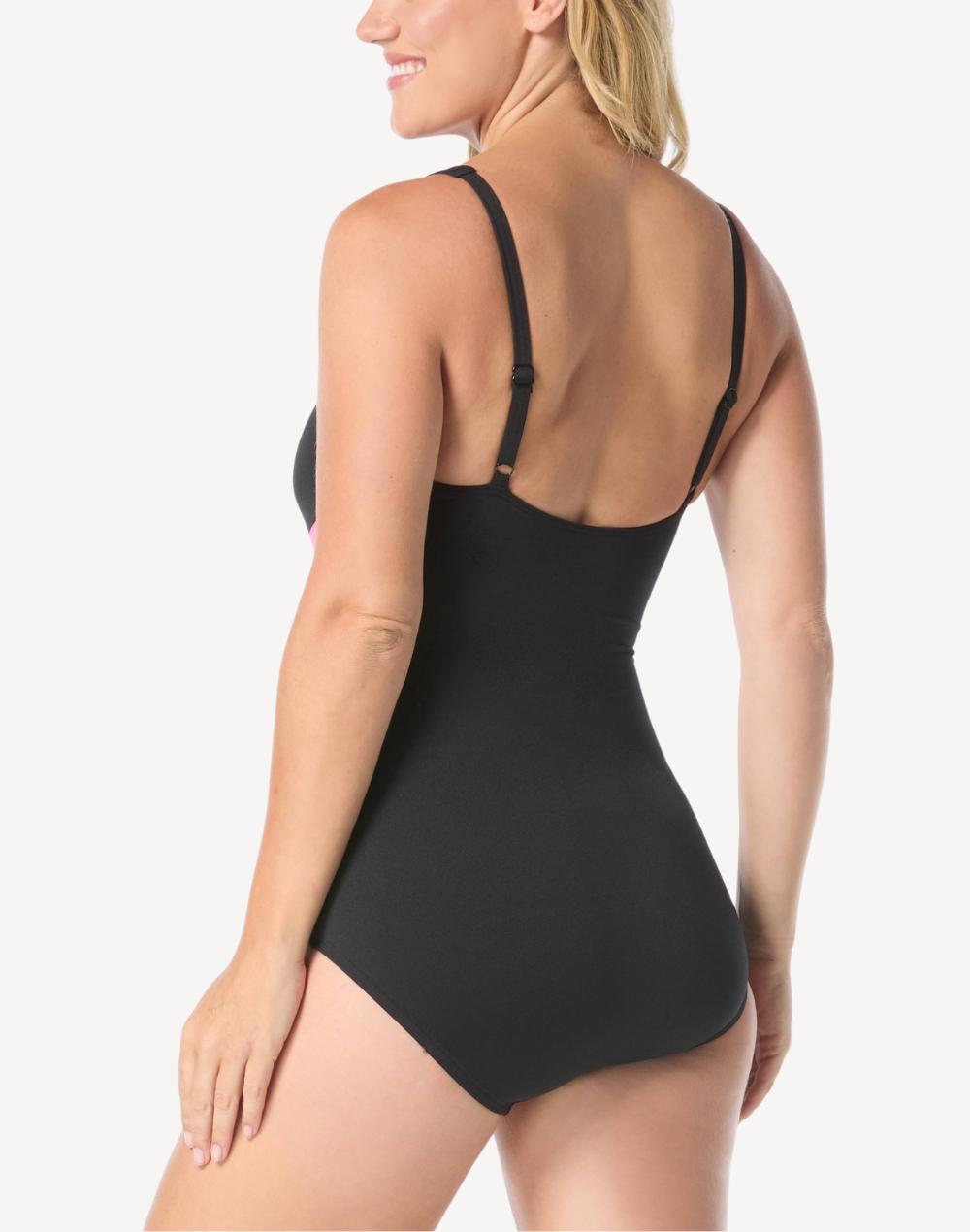Colourblock High Neck D Cup One Piece#color_colourblock-willow