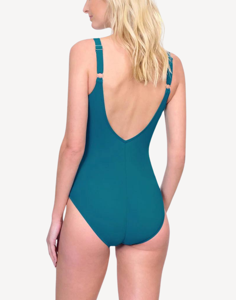 Embrace V Neck Surplice One Piece