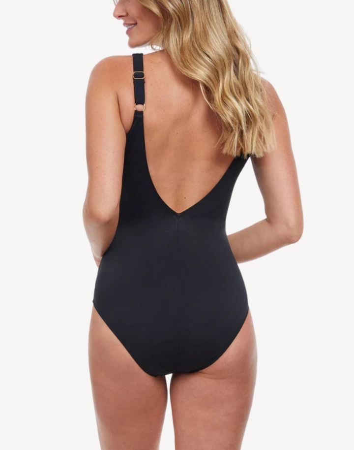 Mirage V Neck One Piece Swimsuit