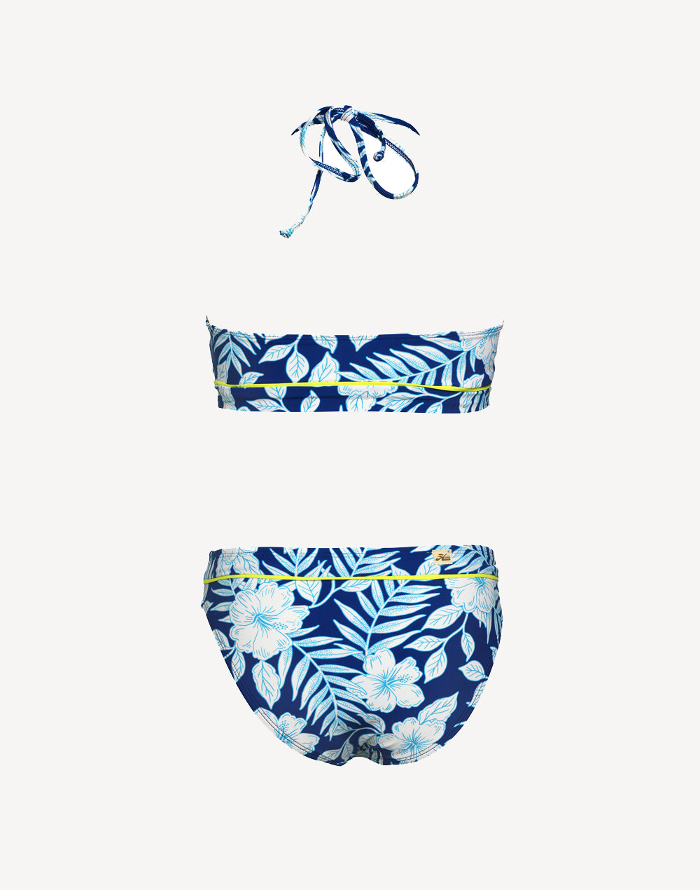 Girls Lei By The Beach Strappy Bikini Set#color_lei-sailor-blue