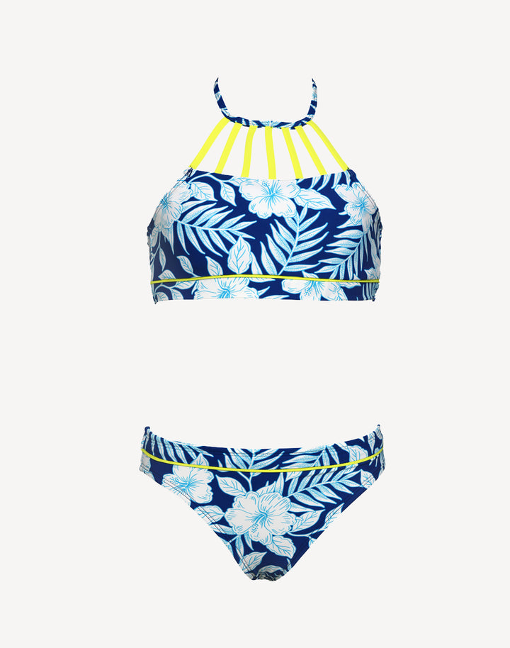 Girls Lei By The Beach Strappy Bikini Set