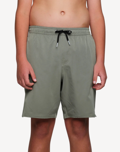 Boys Hermosa Solid 16" Swim Trunk#color_solid-sage