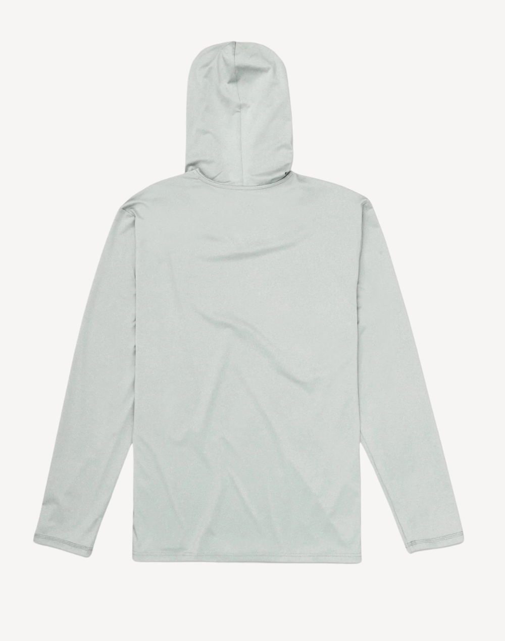 Everyday Hybrid UPF 50 Hooded Long Sleeve Swim Shirt#color_everyday-light-grey-heather