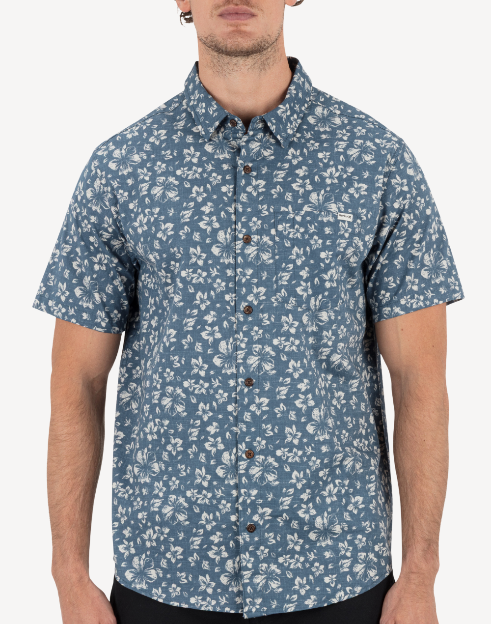 One & Only Lido Stretch Short Sleeve#color_one-only-grey-teal