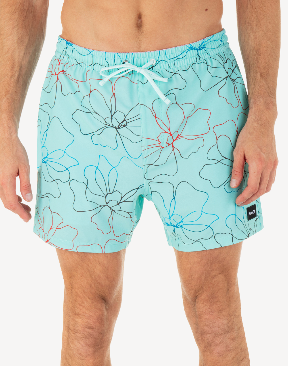 Phantom Poolside Combo 16 Swim Trunk#color_phantom-tropical-mist