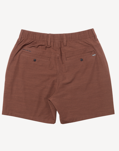 Phantom Slub 18" Hybrid Walkshort#color_hickory-brown