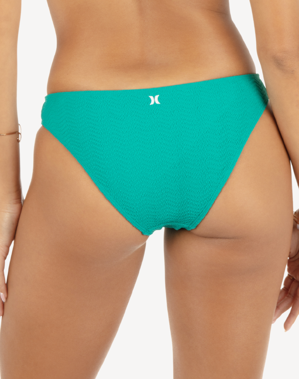 Wave Scrunch Moderate Bikini Bottom#color_wave-teal