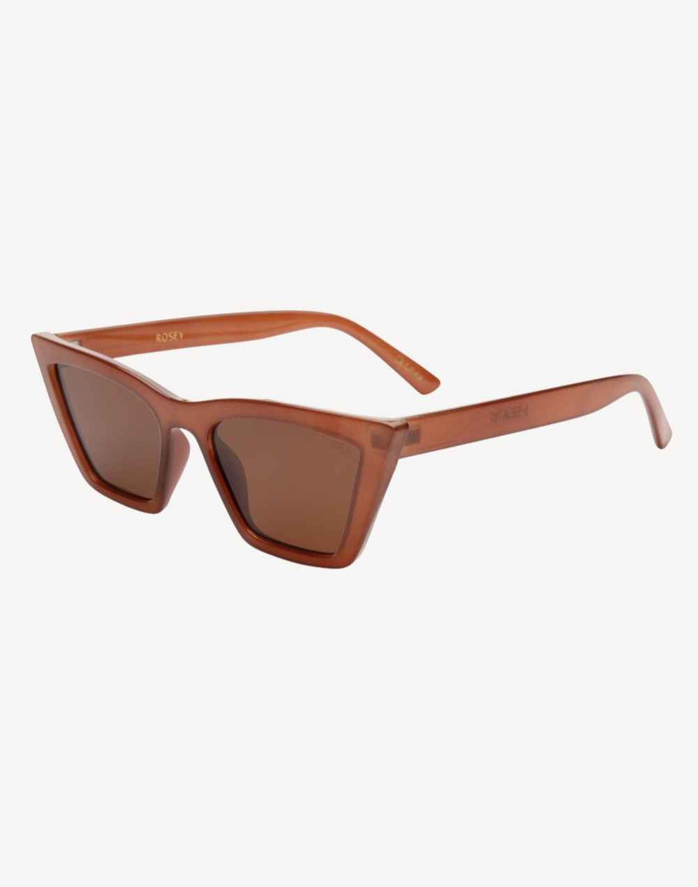 Rosey Polarized Sunglasses#color_rosey-coffee-brown