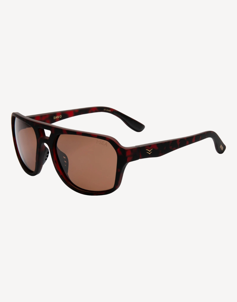 San O Polarized Sunglasses#color_san-o-tort-brown
