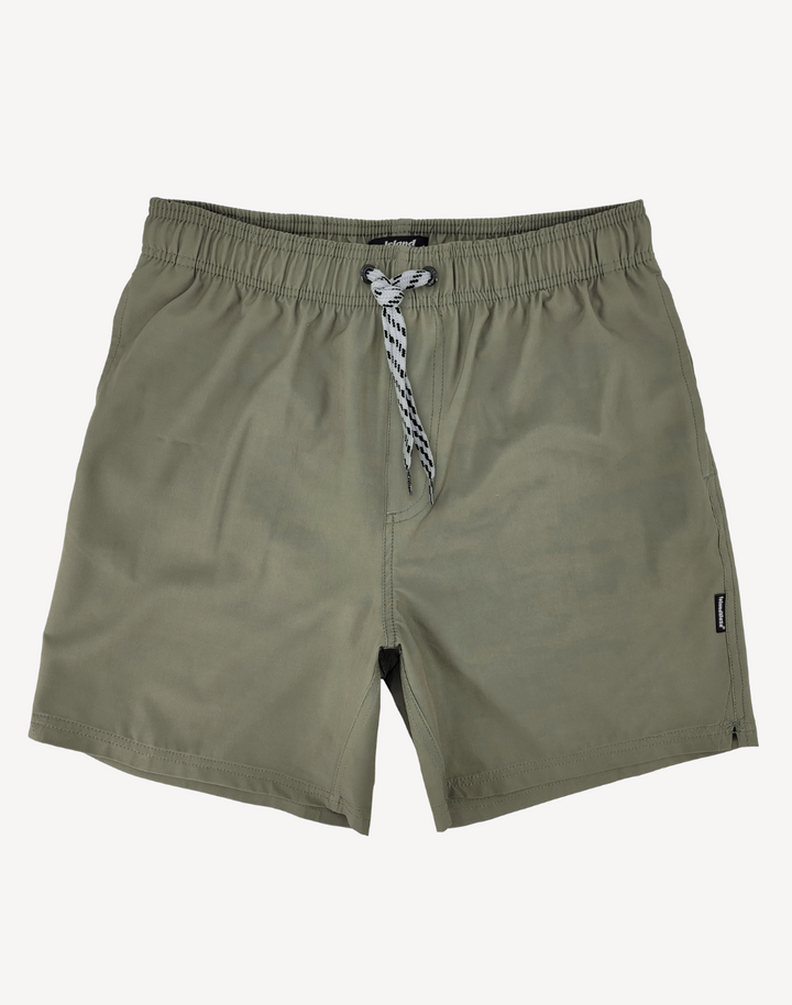 Barbados Solid 16.5" Swim Trunk