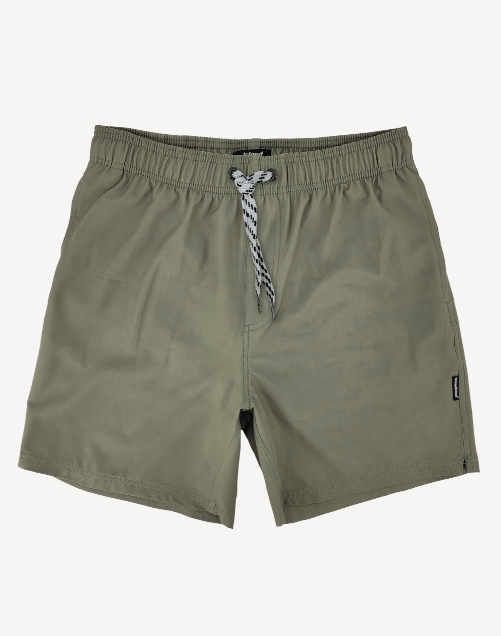 Barbados Solid 16.5" Swim Trunk#color_barbados-olive