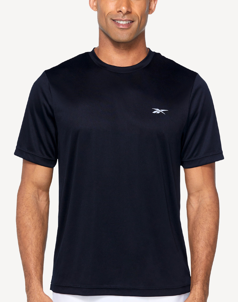 Men's UPF 45 Short Sleeve Swim Shirt#color_black