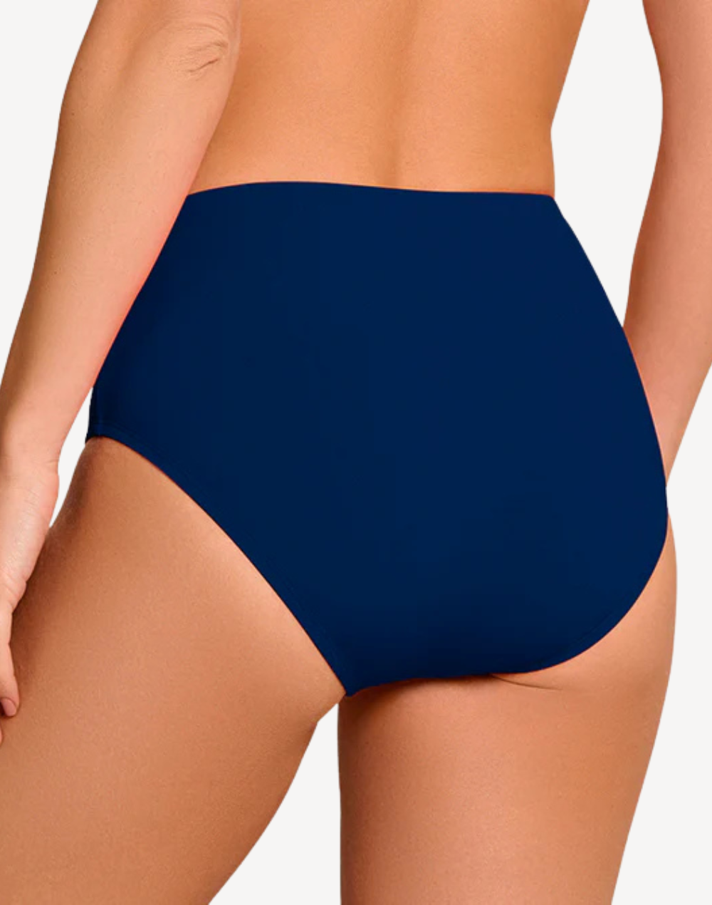 Comfort Core High Waist Bikini Bottom#color_comfort-pantheon-blue
