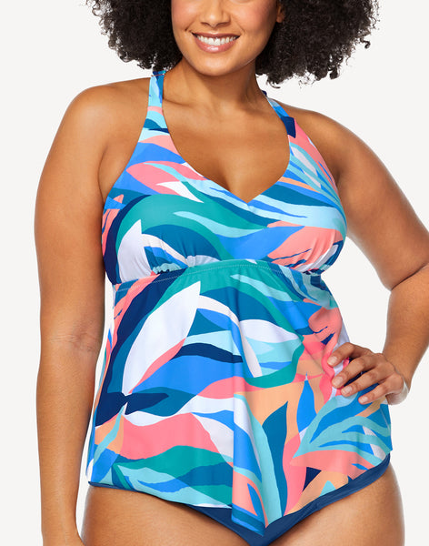 Paloma Trinidad Plus Size Tankini Top