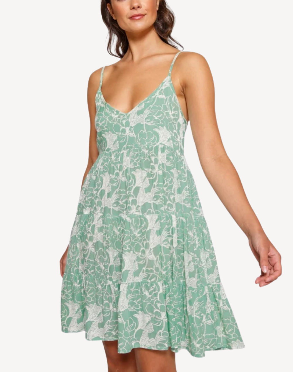 Bloom Tiered Short Dress