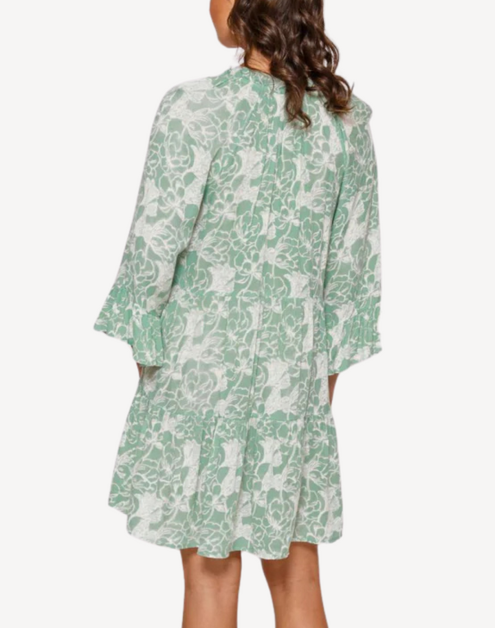 Blooms Boho Short Dress
