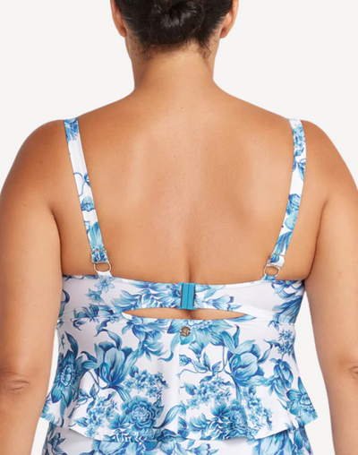 Bois De Croix Chagall Midriff Plus Size Bikini Top#color_bois-de-croix-blue