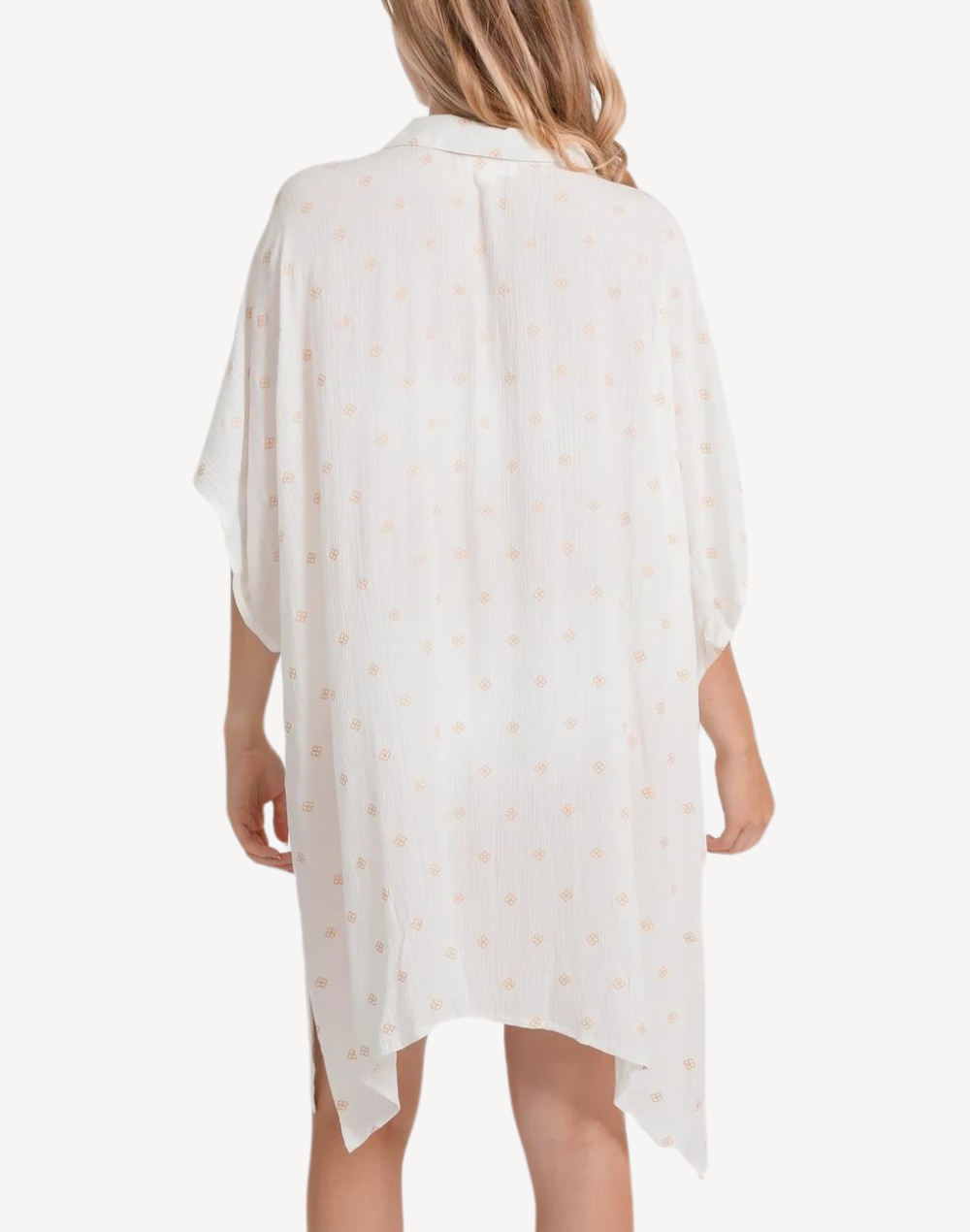 Miami Shine Big Shirt Cover Up