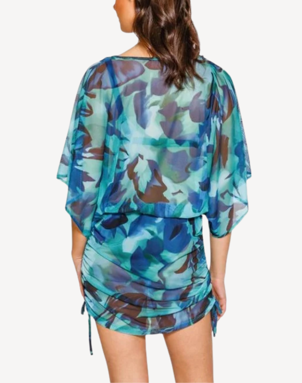 Seascape Mesh Tunic Cover Up