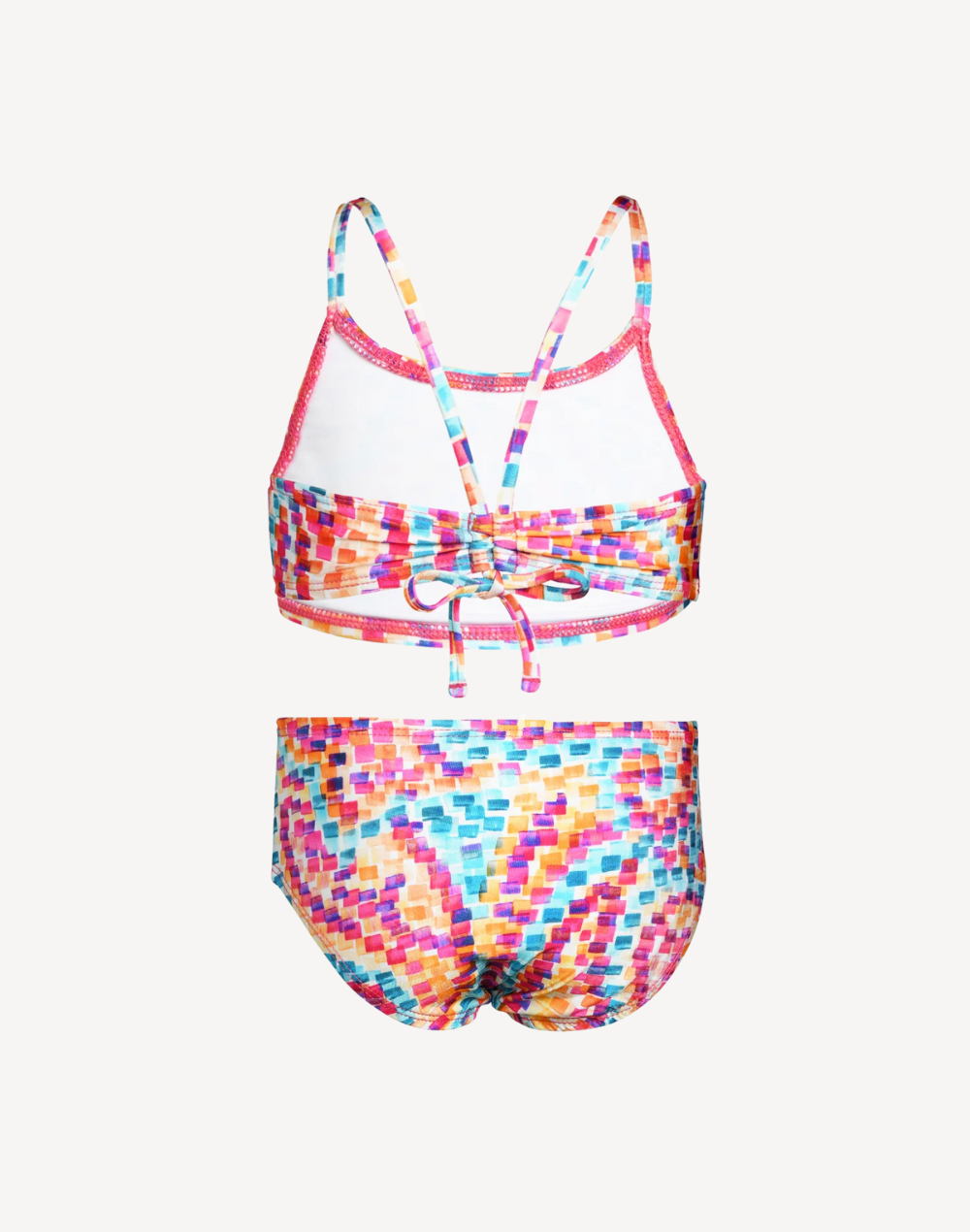 Girls Pebble Beach High Neck Bikini Set