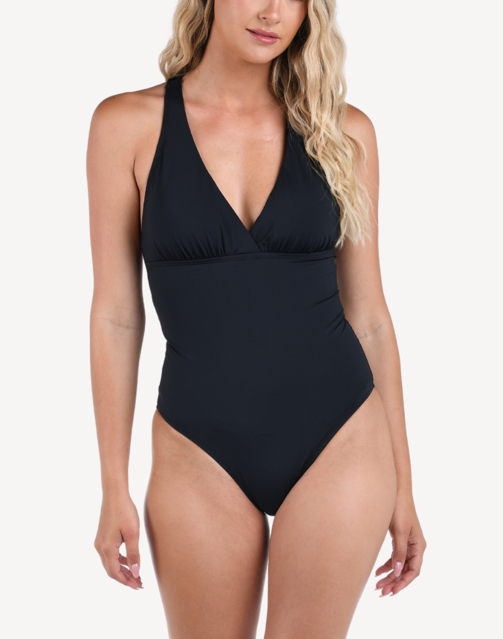 Island Goddess Macrame Back One Piece#color_black