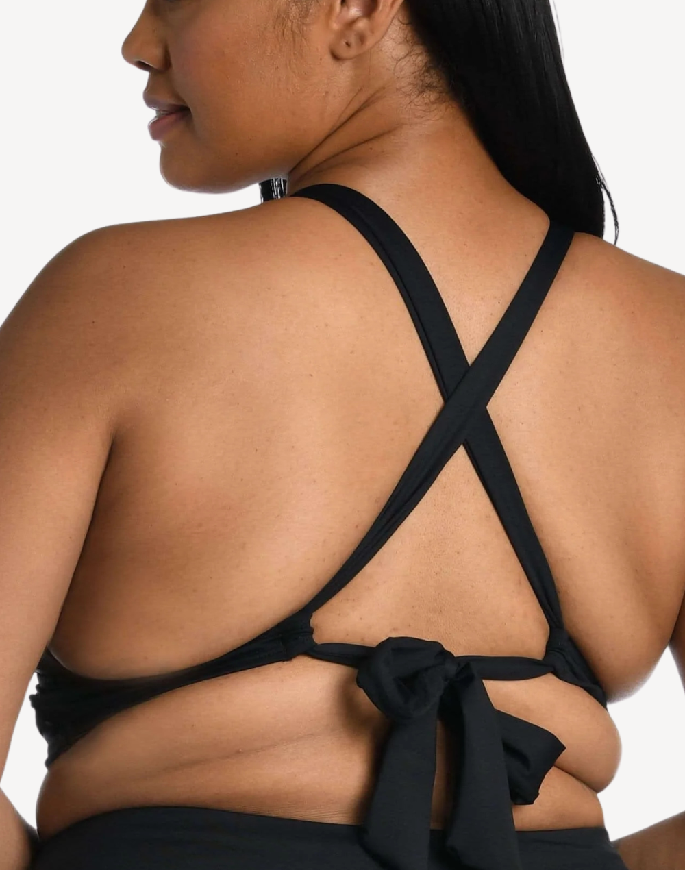 Island Goddess Plus Size High Neck Bikini Top