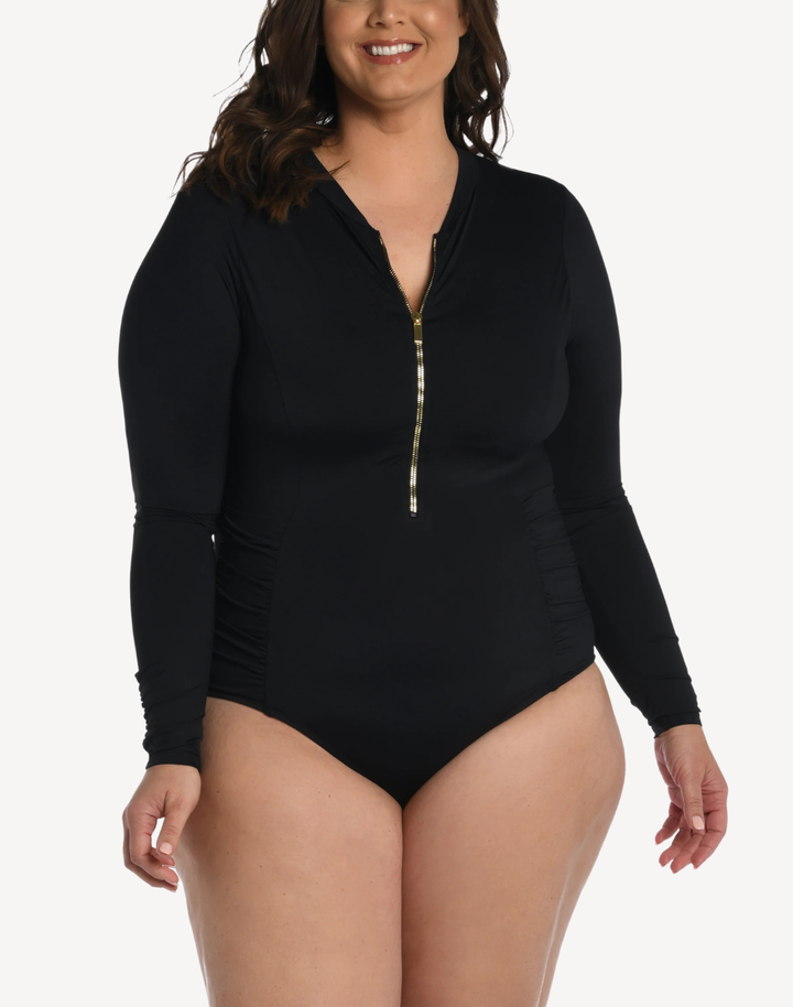 Island Goddess Plus Size Paddle Suit
