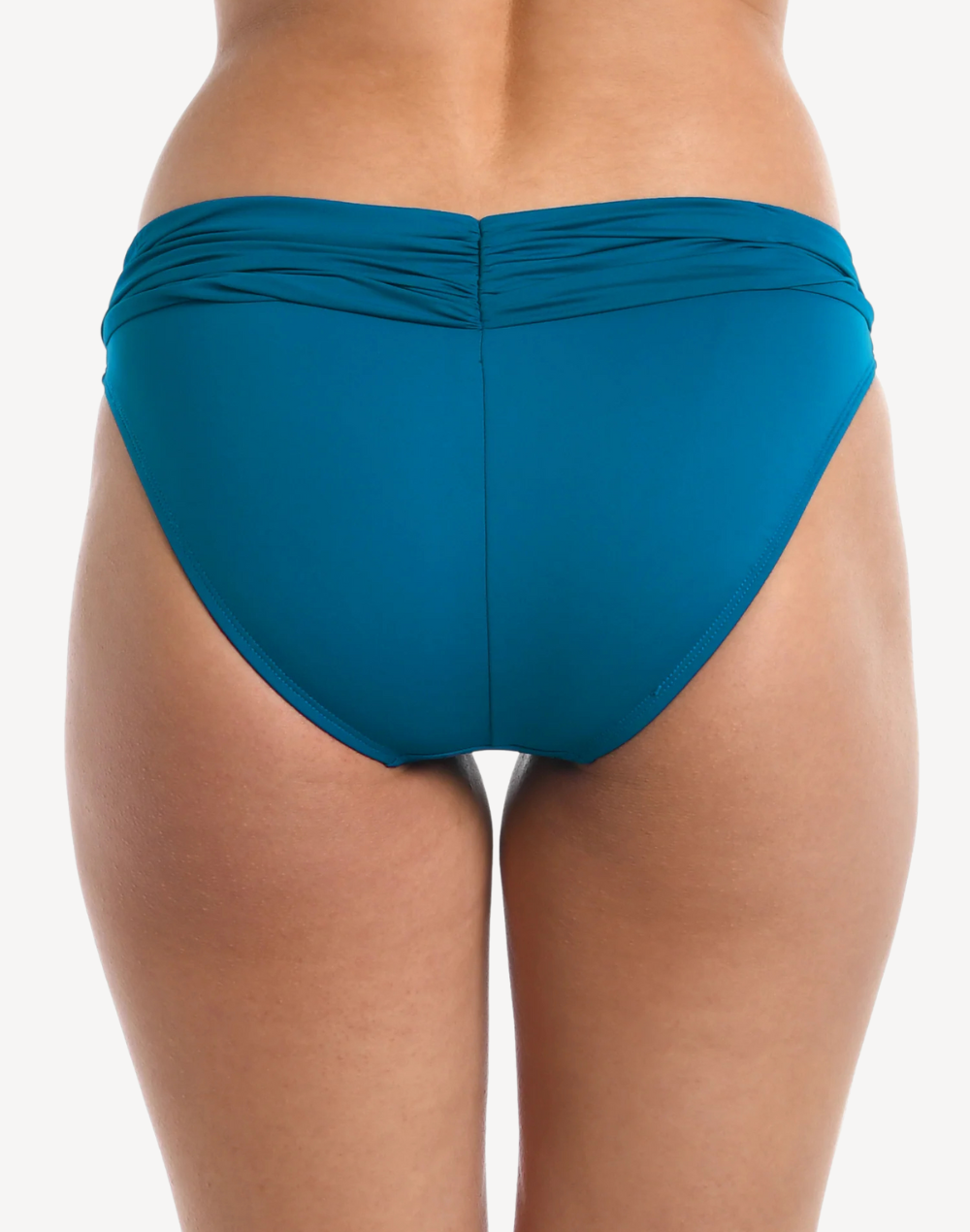 Island Goddess Shirred Band Bikini Bottom#color_island-ocean-blue